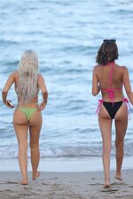 Lisa Opie   Angel Strong in bikini at Miami Beach 07 09 2023  9 