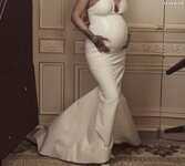 Rihanna pregnant topless nipples vogue photo shoot 7