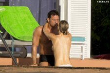 Joanna Krupa  Topless Bikini Candids in Miami 5