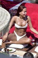 Anitta White Bikini Mykonos Ass 2