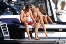 Michelle Hunziker   Bikini Candids in Italy  2