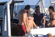 Michelle Hunziker   Bikini Candids in Italy  8