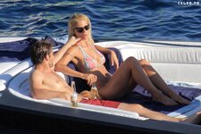 Michelle Hunziker   Bikini Candids in Italy  10