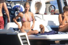 Michelle Hunziker   Bikini Candids in Italy  13