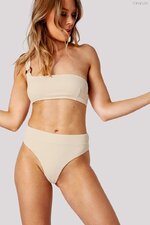 BB creme OneShoulderBikiniTop front 1