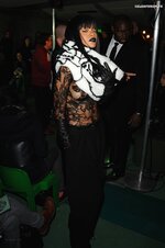 Rihanna See through at Jean Paul Gaultier fashion show in Paris 01032014  8