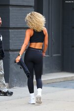 Jasmine Sanders Gorgeous Curves Black Leggings 1