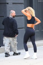 Jasmine Sanders Gorgeous Curves Black Leggings 5