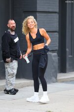 Jasmine Sanders Gorgeous Curves Black Leggings 7