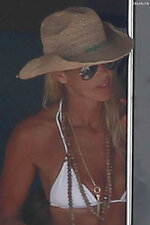 Elle Macpherson   enjoys a boat ride in Ibiza 6