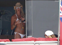 Elle Macpherson   enjoys a boat ride in Ibiza 12