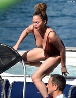 CHrissy Teigen Sexy Big Breasts 16