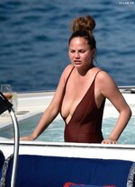 CHrissy Teigen Sexy Big Breasts 19