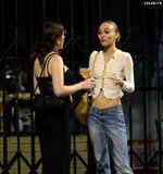 Lily Rose Depp Transparent Top Boobs Nipples 12