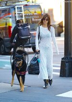 Emily ratajkowski sheer white dress black lingerie 4