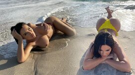 Stanija Dobrojevic Topless at Beach