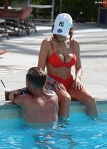 Chloe Ferry in Bikini at the pool of her hotel in Spain 09 21 2023  16 