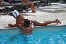 Chloe Ferry in Bikini at the pool of her hotel in Spain 09 21 2023  52 