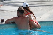 Chloe Ferry in Bikini at the pool of her hotel in Spain 09 21 2023  56 