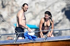 Sophie Marceau Bikini while on Holiday in Capri July 2016 3