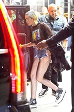 Miley Cyrus  Braless See Through Candids in New York 7