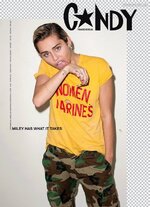 Miley Cyrus   Candy Magazine Naked Photoshoot  2