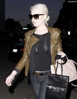 Lindsay Lohan   Braless See Through Candids in Los Angeles
