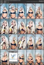 Emily Rinaudo striping teasing and sucking off banana in a bmp4
