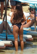 Kim Gloss Bikini on beach Mykonos Greece 2021 5