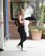 Hilary Duff   Steps out of a gym in Los Angeles 11