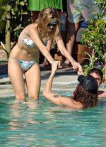 Mischa Barton Poolside bikini 13