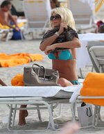 Victoria Silvstedt   Bikini Candids in Miami  13