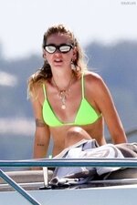 Chiara Ferragni in Neon Green Bikini 2019 05