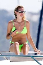 Chiara Ferragni in Neon Green Bikini 2019 08