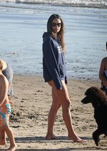Jordana Brewster in a Bikini on the Beach in Santa Barbara 11 26 2022  5 