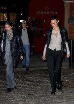 Bella Hadid Cleavage Boobs NYC 5