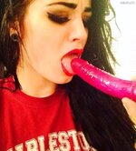 0 wwe diva paige fappening huge nude sex leaks sucking off a dildo 1