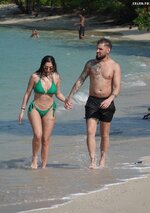 Chloe Ferry in green bikini in Thailand 12 30 2023  16 