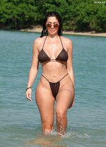 Chloe Ferry in bikini at the beach in Thailand 01 01 2024  10 