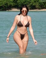 Chloe Ferry in bikini at the beach in Thailand 01 01 2024  12 