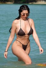 Chloe Ferry in bikini at the beach in Thailand 01 01 2024  16 