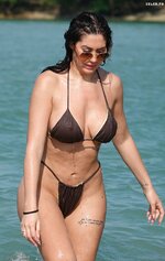 Chloe Ferry in bikini at the beach in Thailand 01 01 2024  23 