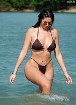 Chloe Ferry in bikini at the beach in Thailand 01 01 2024  24 