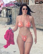 Chloe Ferry in bikini on the beach in Thailand 01 03 2024  3 