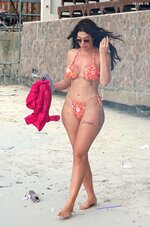 Chloe Ferry in bikini on the beach in Thailand 01 03 2024  13 