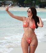 Chloe Ferry in bikini on the beach in Thailand 01 03 2024  25 