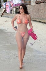 Chloe Ferry in bikini on the beach in Thailand 01 03 2024  30 