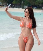 Chloe Ferry in bikini on the beach in Thailand 01 03 2024  46 