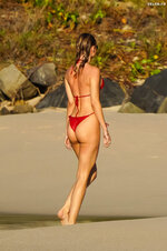 Kimberley Garner in Bikini at the beach in St Barts 01 03 2024  2 