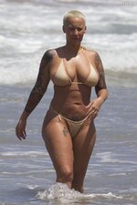 Amber Rose   Topless Bikini Candids in Maui 14